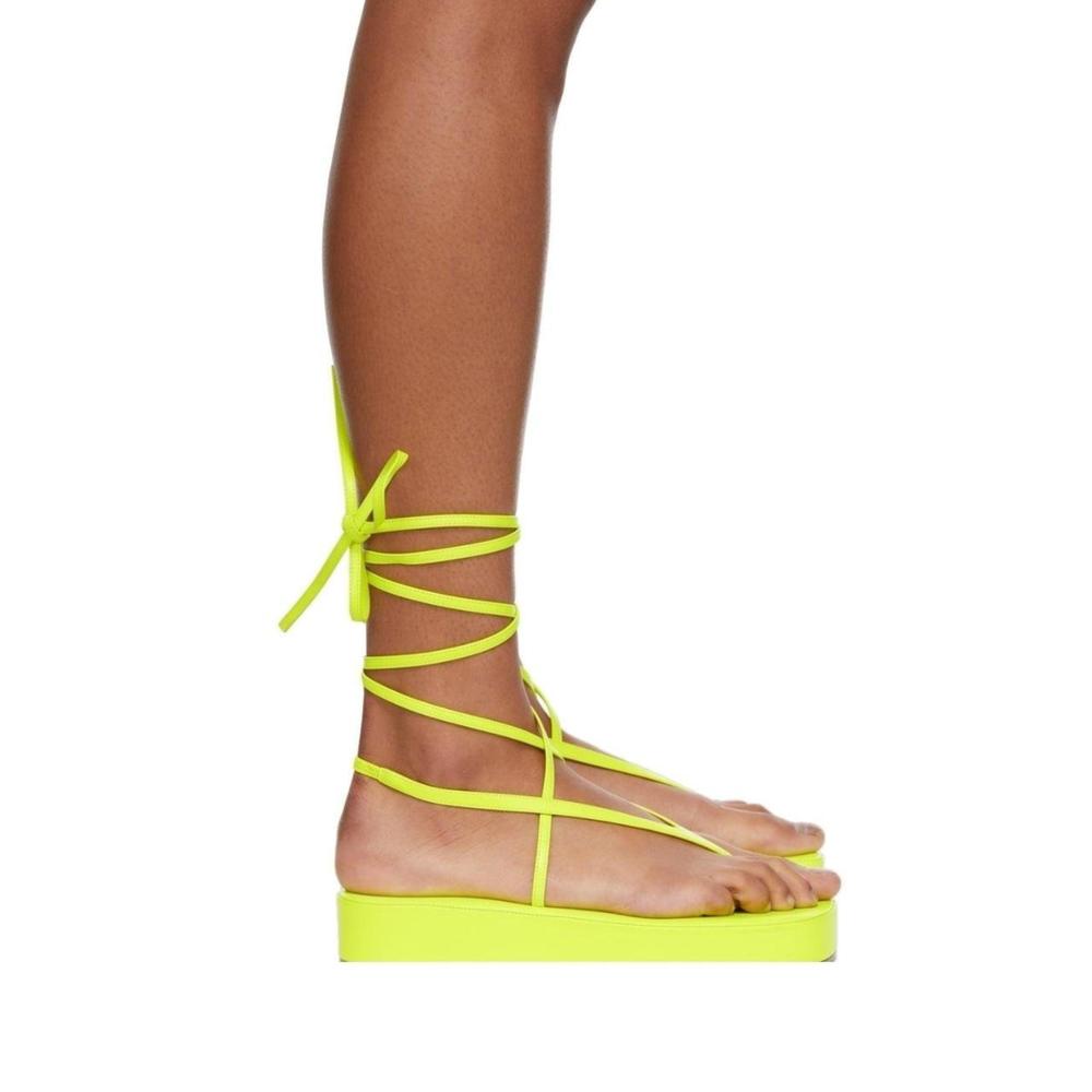 Amina Muaddi - Jamie Platform Sandals - IT 40